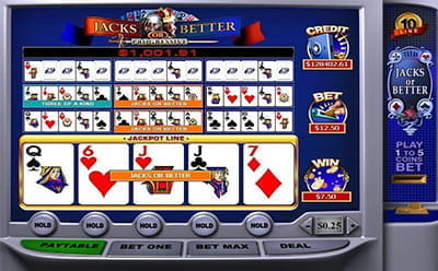 Paddy Power Jacks or Better Video Poker