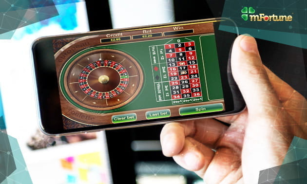 European Roulette at mFortune Casino