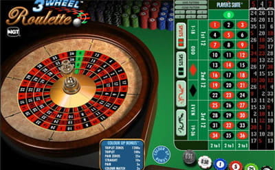 3 Wheel Roulette by IGT