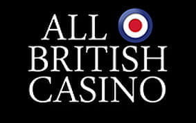 The logo of All British Casino