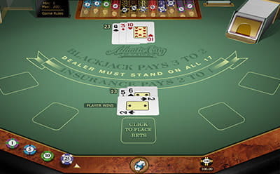 Blackjack Atlantic City at Kaboo Casino