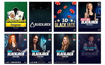 BetCity Blackjack aanbod