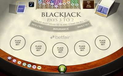 Betfair’s Blackjack Collection