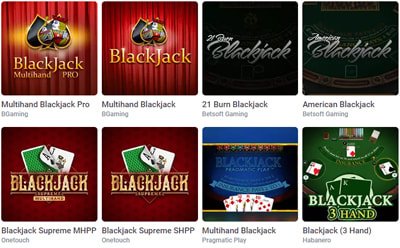 Blackjack Selection at 20bet