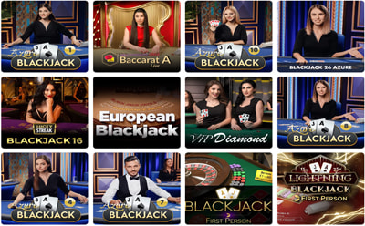 Blackjack Selection at Bambet