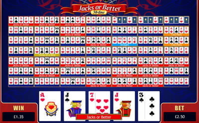Video Poker and Other Games at Cashino