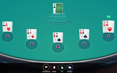 CasiGO Casino Blackjack Selection