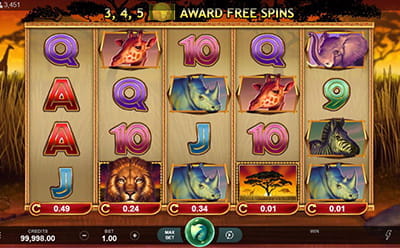 Casino of Dreams Slots Selection