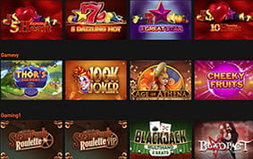 The Official Lobby of the Casino777 online casino
