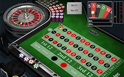 Classic Roulette Table