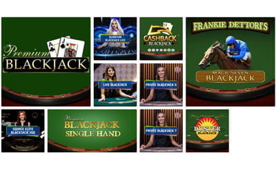 Coral Casino Blackjack Selection
