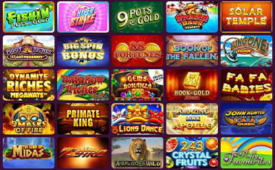 The Slot Selection at Crystal Slots Casino