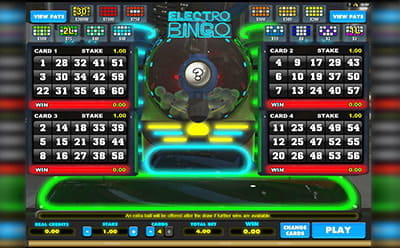 Electro Bingo at Guts Casino