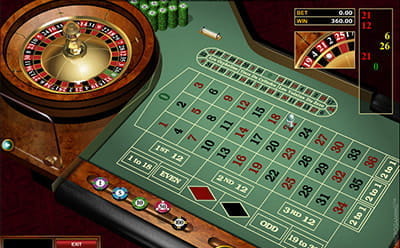 European Roulette Gold Table Preview