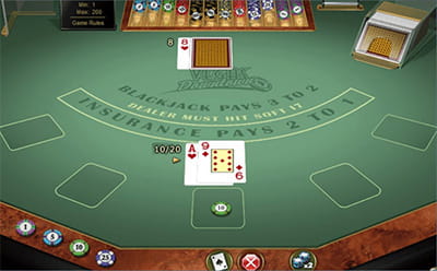 The Fairground Casino Blackjack Games Selection