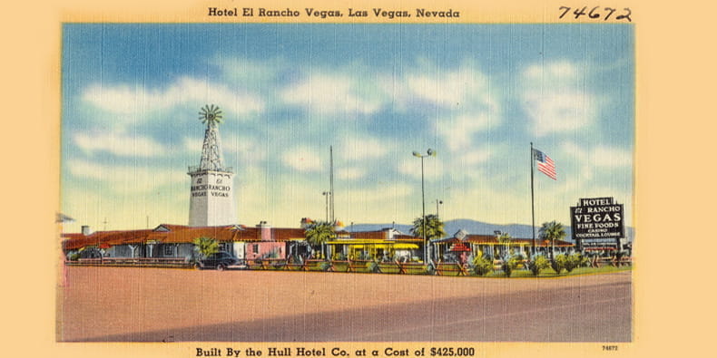 Hotel El Rancho Vegas, Las Vegas, Nevada