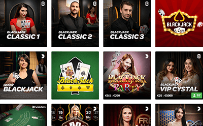 Kansino Casino Blackjack Selection