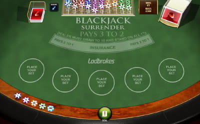 Ladbrokes has Many Good Blackjack Games
