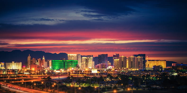 View of the Las Vegas Strip