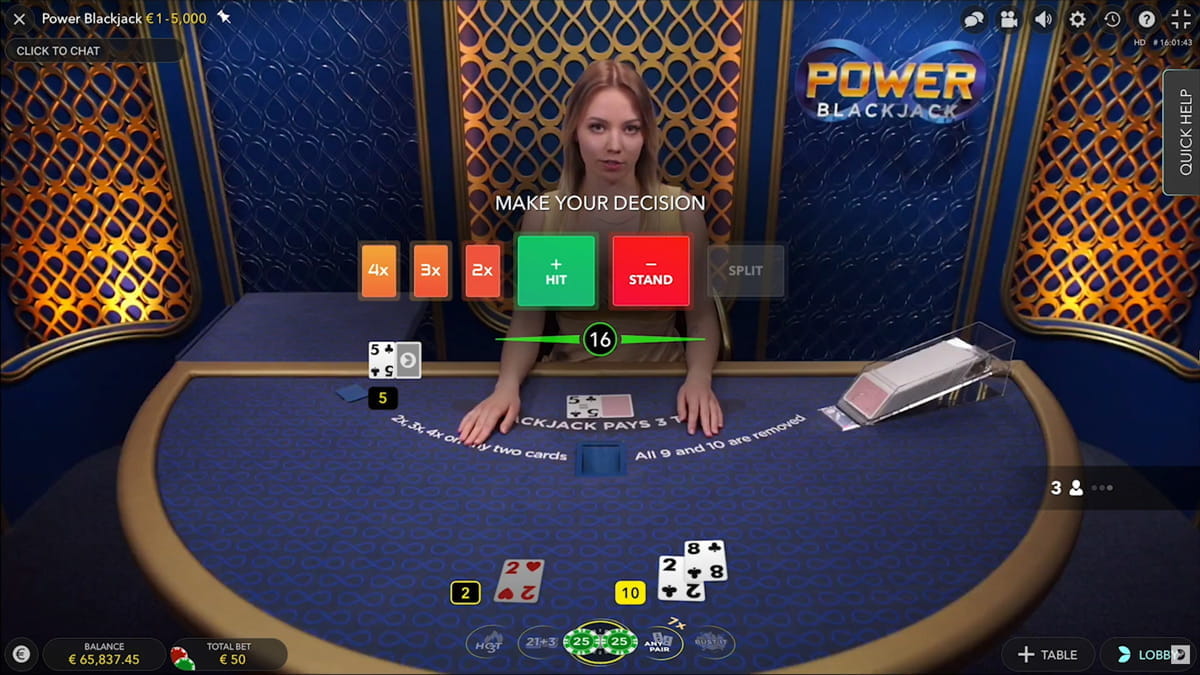 Live Casino Blackjack Software