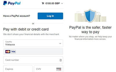 Log In to Your PayPal Account and Confirm Payment
