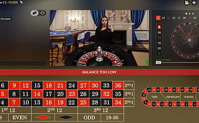 Alternative Preview of the London Roulette Table