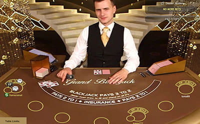 Blackjack at Mansion Casino