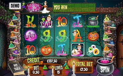 Online Slot Gameplay at mFortune Casino