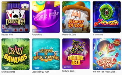 Other Games Selection at ICE Casino