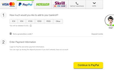 PayPal in Cashier