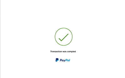 PayPal Confirmation of Payment