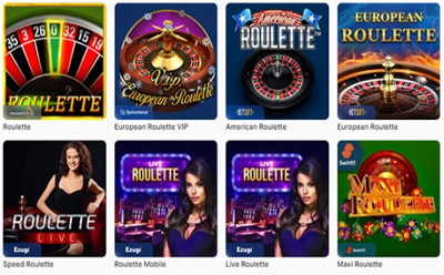 Roulette Selection at ICE Casino