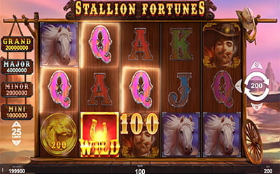 Stallion Fortune Slot at Queenplay Casino UK