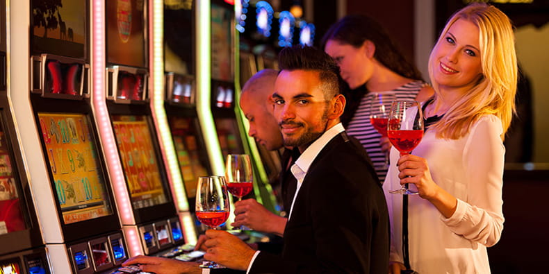 Slot Machines at a Liverpool Casino