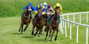  Horse Racing in Motion