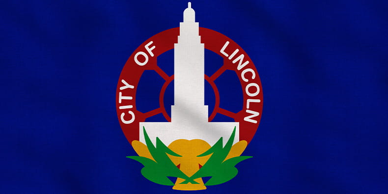Flag of Lincoln Nebraska