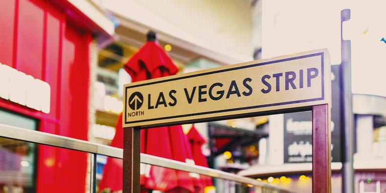 Las Vegas Strip Street Sign