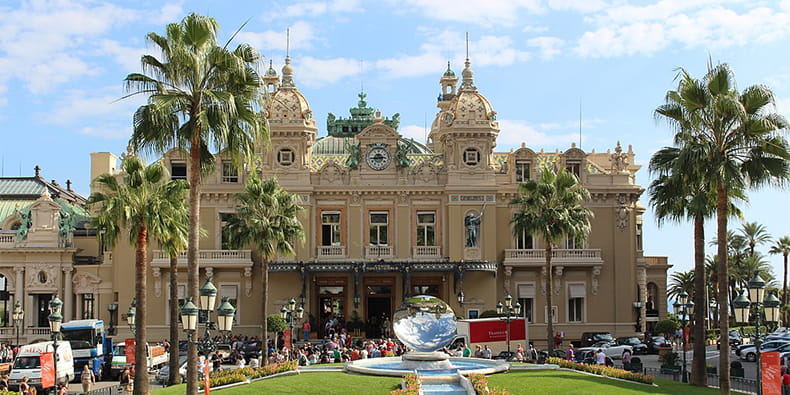 The Casino De Monte Carlo in Monaco