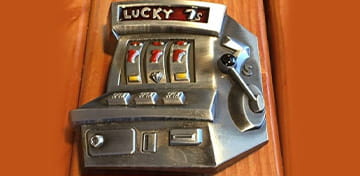 Slot Machine Belt Buckle