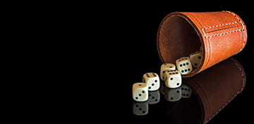 Dice and Cup