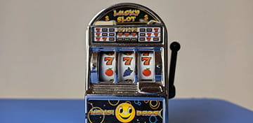 Slot Machine Miniature from las Vegas