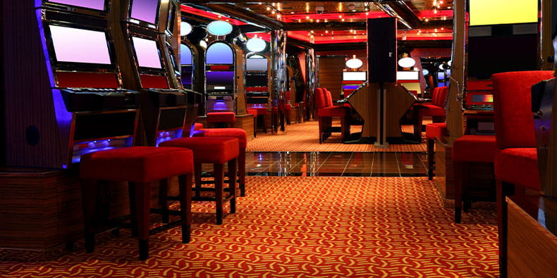 The Game Machines in Turtle Creek Casino in Michigan