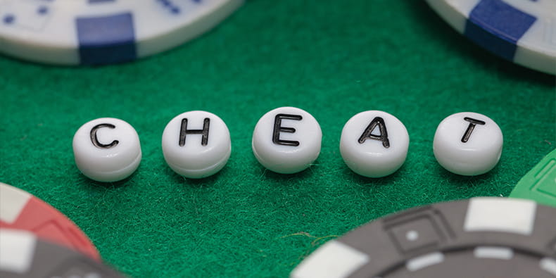The Word Cheat Between many Casino Chips