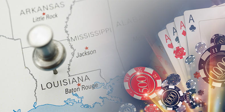 Louisiana casino map