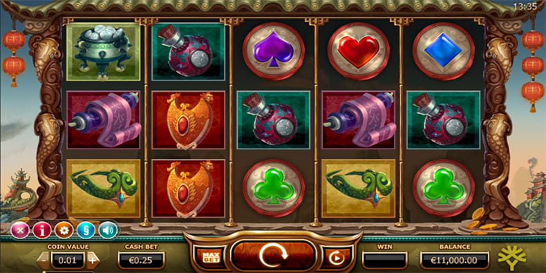 Gameplay of the Legend of the Golden Monkey Slot 