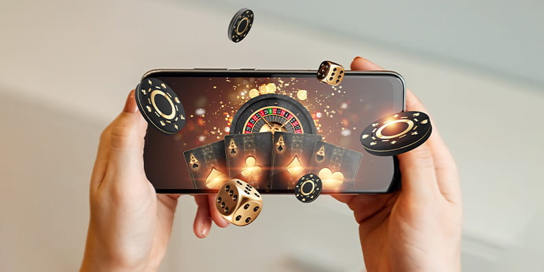 Online Casino on Mobile Phone 